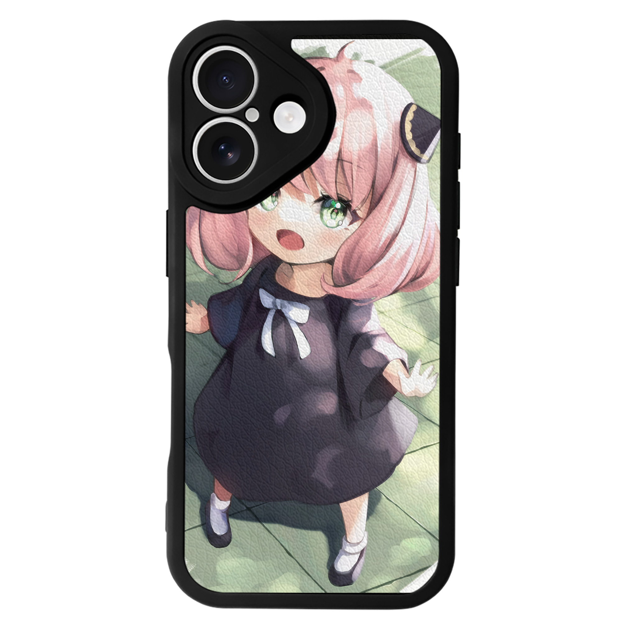 （画像用） SPY×FAMILY间谍家家酒 【iPhone 16シリーズ対応】シリコンスマホケース（レザー調） 材質：シリコン